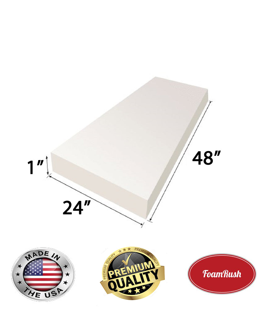  5 x 24 x 24 BayTrim High Density Upholstery Foam