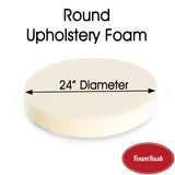 24" Diameter High Density Foam Round