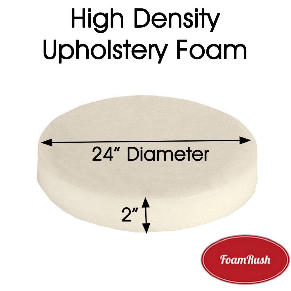 24 Diameter High Density Foam Round – FoamRush