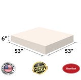 53" x 53" High Density Foam Square