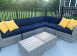 Custom Made Outdoor/Indoor Cushions, Made to Order using Sunbrella Fabric, Upholstery Indoor/Outdoor Fabric
