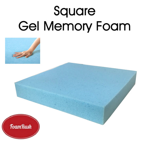 FoamRush 60 x 80” High Density Upholstery Foam Cushion (Made in