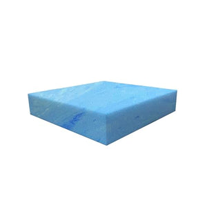 FoamRush 11" x 24" x 26" Cooling Gel Memory Foam Only Insert, Square Pad, Memory Foam Topper, Seat Cushion Replacement, Upholstery Foam, Pet Bed Memory Foam, Wheelchair Seat Cushion, Made in USA