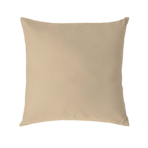 Sunbrella Canvas Antique Beige Indoor/Outdoor Pillow Cover with Pillow Insert Home Decorative Pillow Cover with Zipper