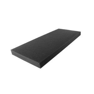 12" x 18" Charcoal Foam Rectangle (Bench)